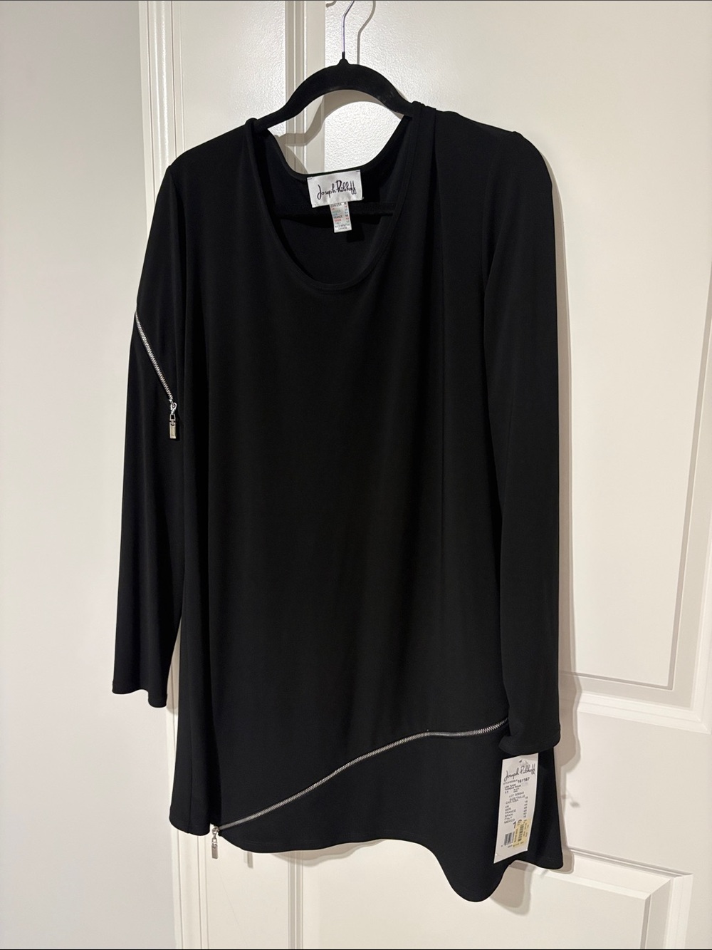 Joseph Ribkoff black tunic